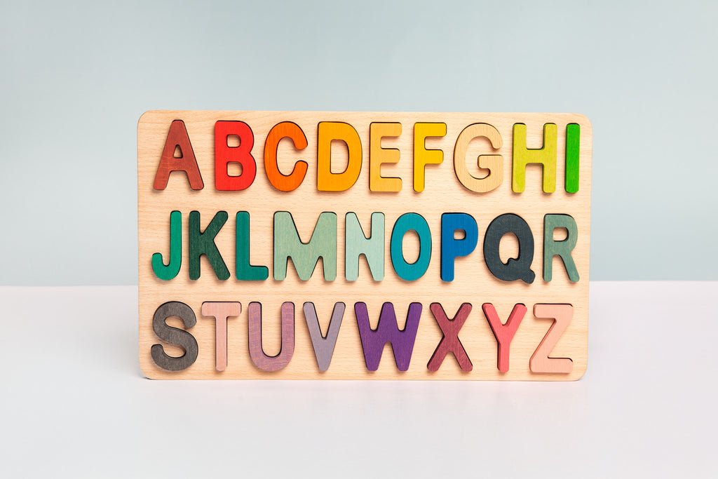 Alphabet Puzzle Blocks