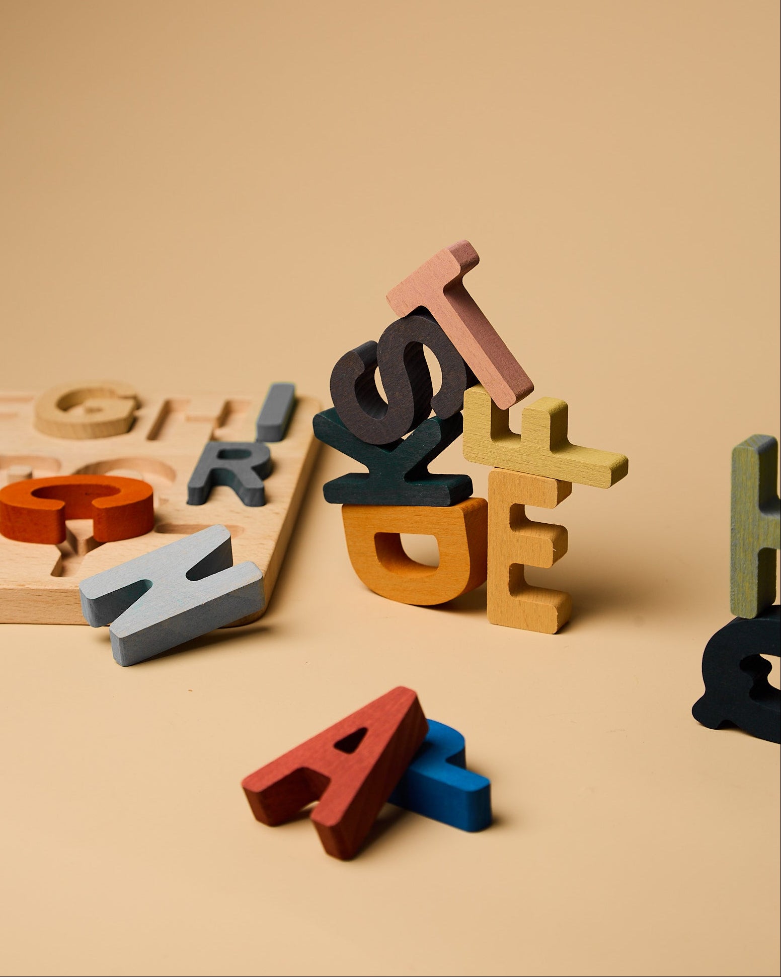 Alphabet Puzzle Blocks