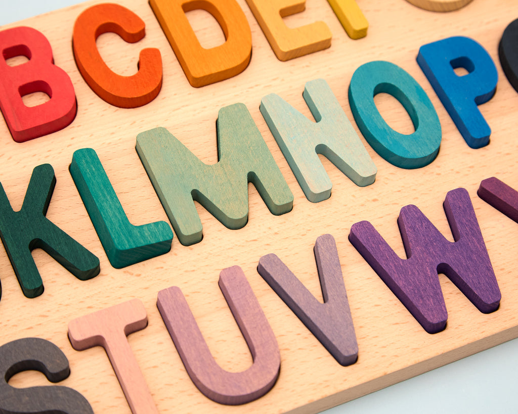 Alphabet Puzzle Blocks