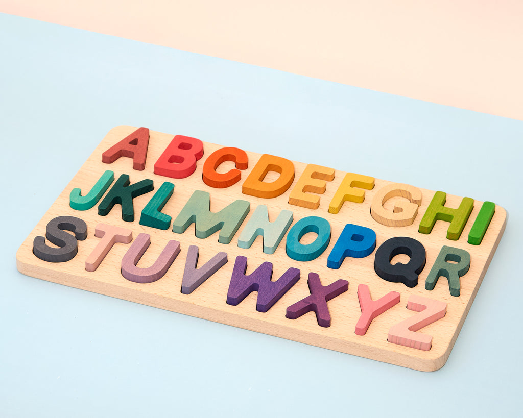 Alphabet Puzzle Blocks