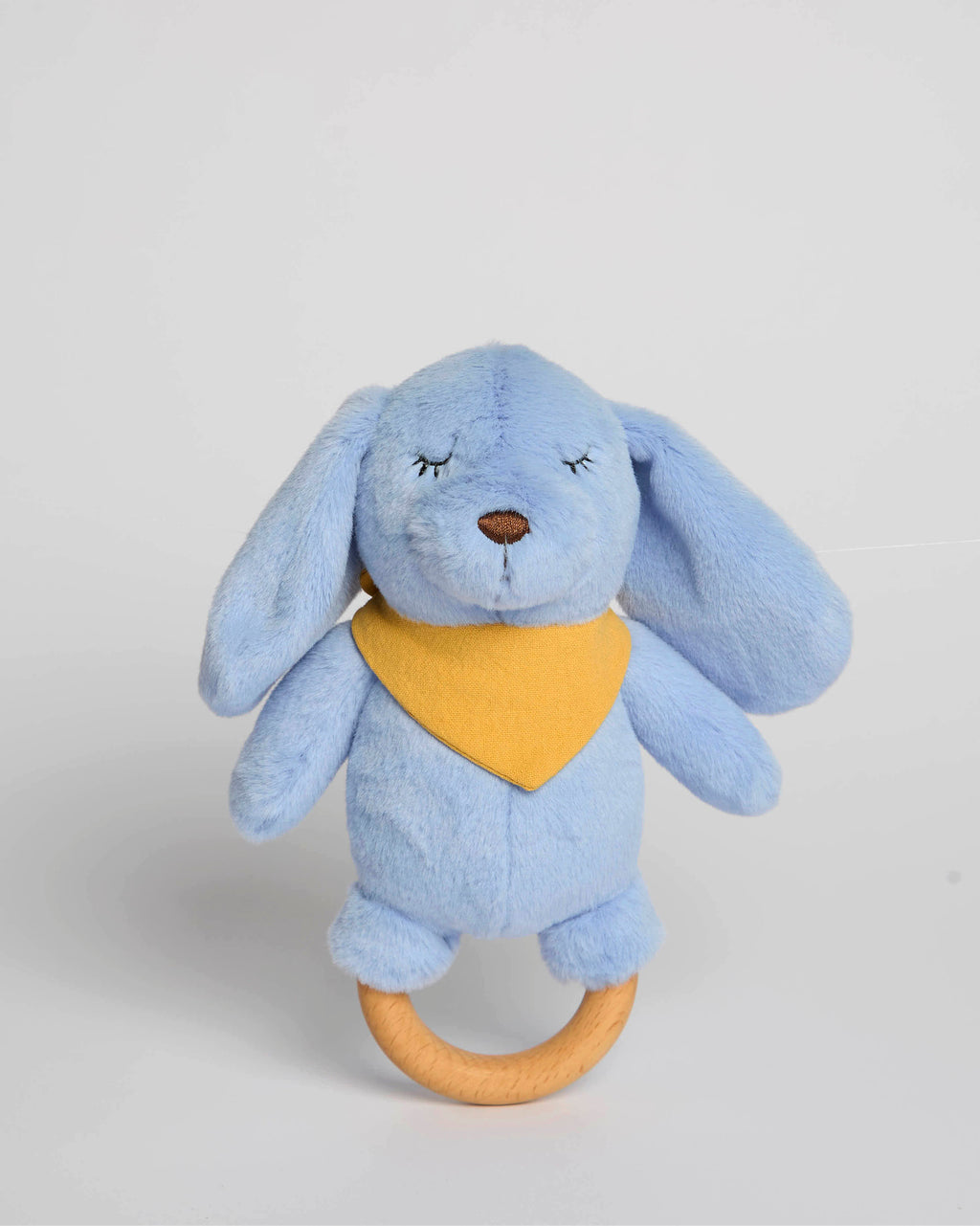 Blue Pup Rattle (Christmas Preorder)